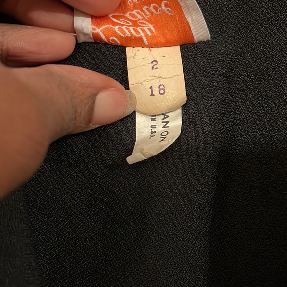 ⏳♻️Lady Carol of New York Black & White Pinstripe Button Blazer Plus size 18 - Picture 5 of 17